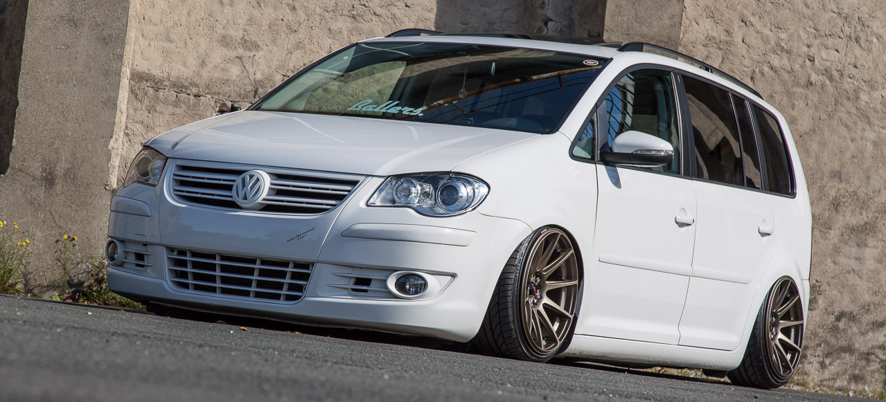 VW Touran TDI mit R-Line und Airride: Denn sie wissen, was ...