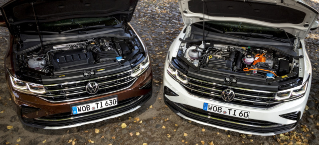 VIDEO: VW Tiguan 2.0 TDI 4motion vs. VW Tiguan eHybrid: Hybrid oder Diesel – Der neue VW Tiguan im Vergleich