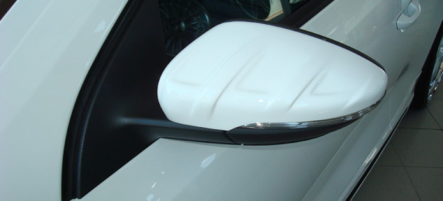 Neu: Der R² Außenspiegel für den VW Scirocco: Cult Society R²-Außenspiegel für Scirocco 3, Passat CC & Eos