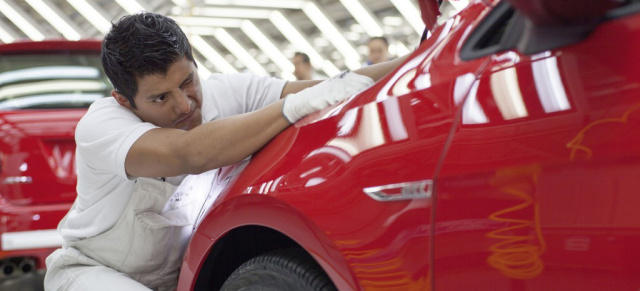Golf Produktion in Mexiko gestartet: Volkswagen investiert 700 Millionen US-Dollar in die neue Produktionsanlage 