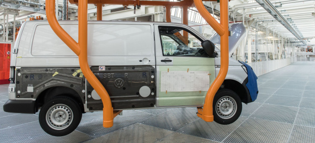 Modernisierungsarbeiten im Werk Hannover : VW Nutzfahrzeuge baut Montagelinien weiter um