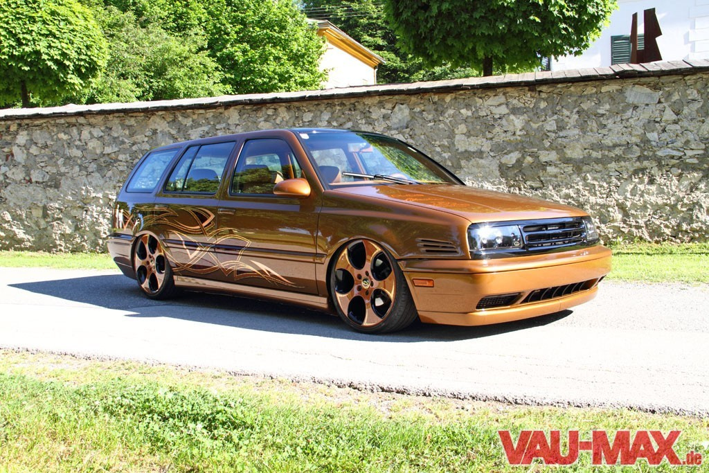 Ein VW Golf 3 Variant der Superlative Brown Sugar Super