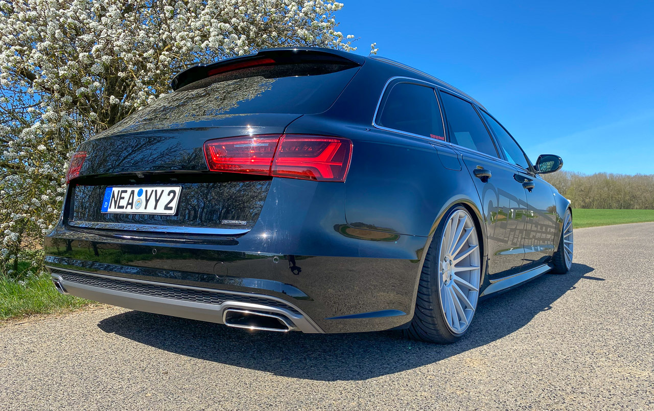 Sag niemals nie Audi A6 überzeugt auch als tiefes