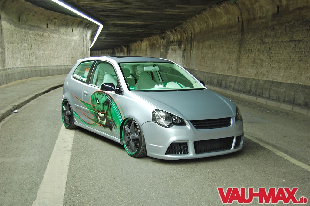 The Incredible Hulk Polo 9N Tuning VW Polo 9n im