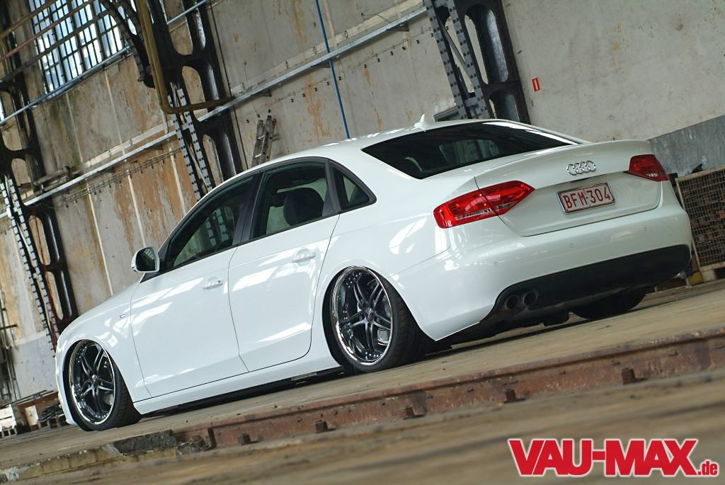 Totaler Tiefenrausch - 2008er Audi A4 Tuning: 2008er Audi A4 B8 landet auf  dem Boden der Tatsachen - Fotostrecke - VAU-MAX - Das kostenlose  Performance-Magazin