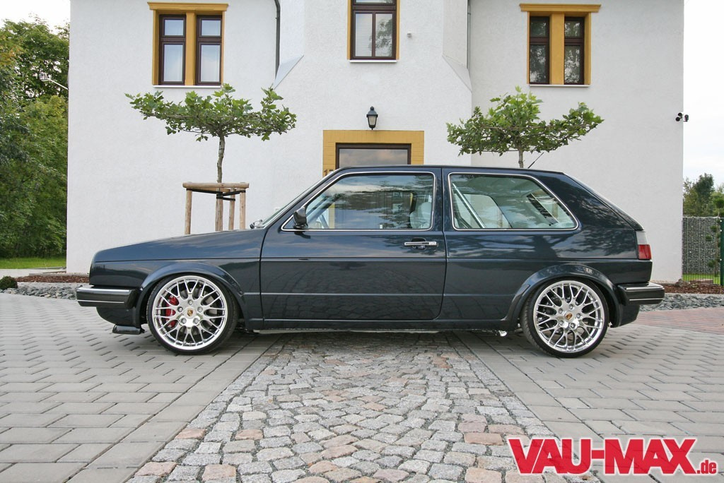 Perfekter Golf 2 G60-Turbo - Eine Klasse für sich: Verchromt, lackiert ...