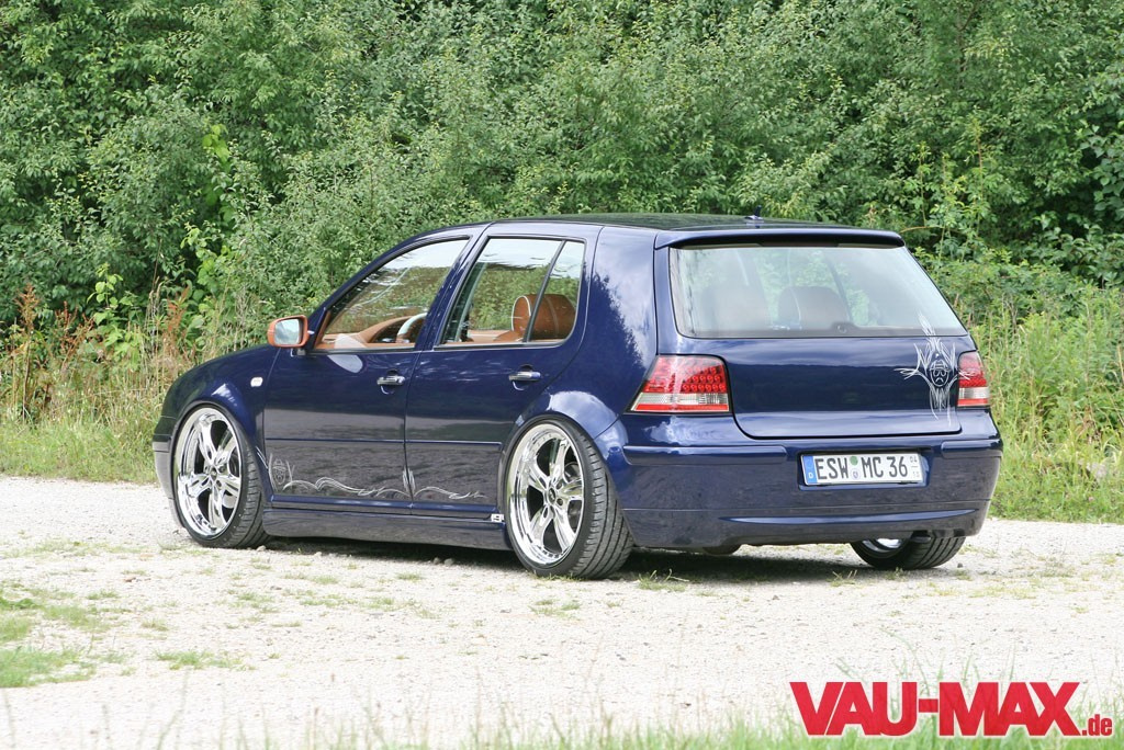 Royal Blue – Perfekt getunter und verfeinerter Golf 4 TDI: Edel