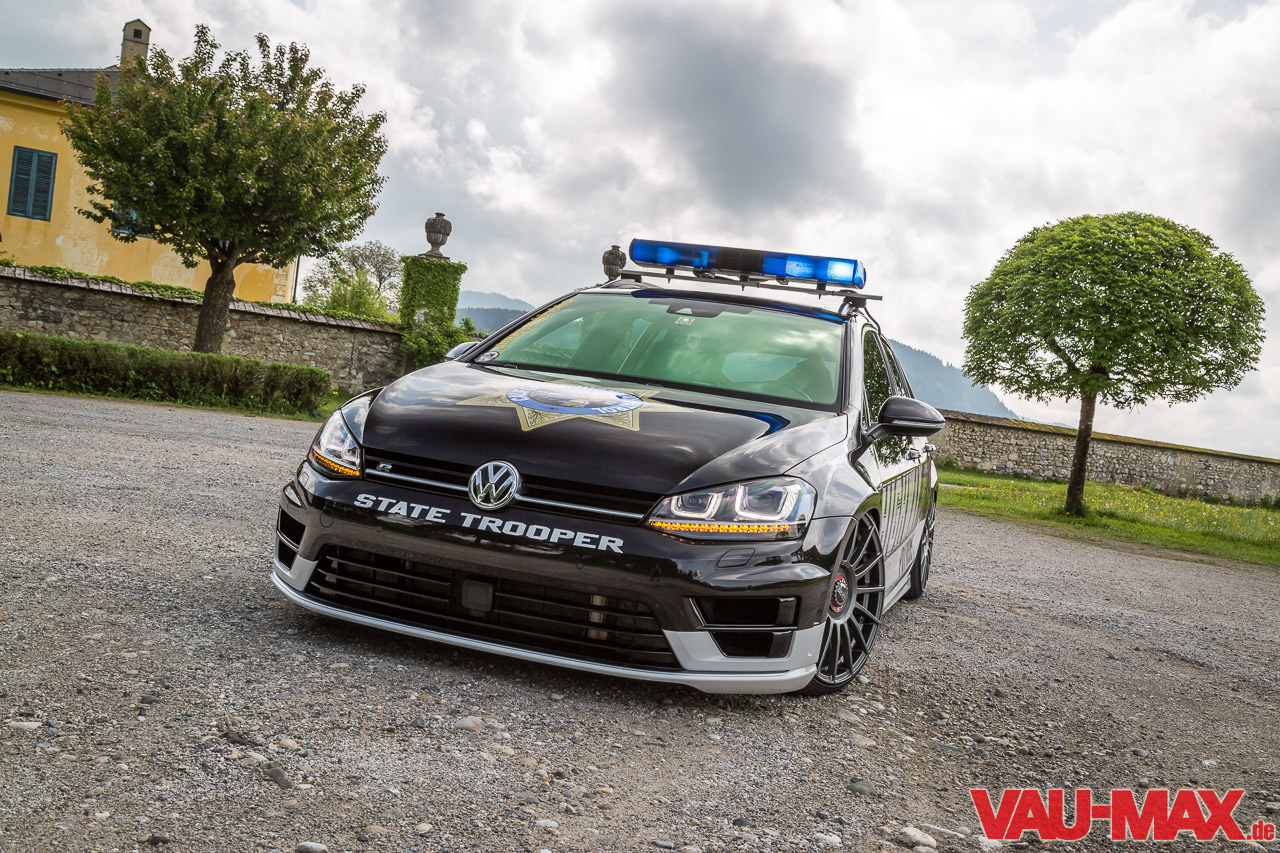 VW Golf 7 R Variant im Highway-Patrol-Gewand: Tatü, tata, die Tuning-Polizei  ist da - Auto der Woche - VAU-MAX - Das kostenlose Performance-Magazin