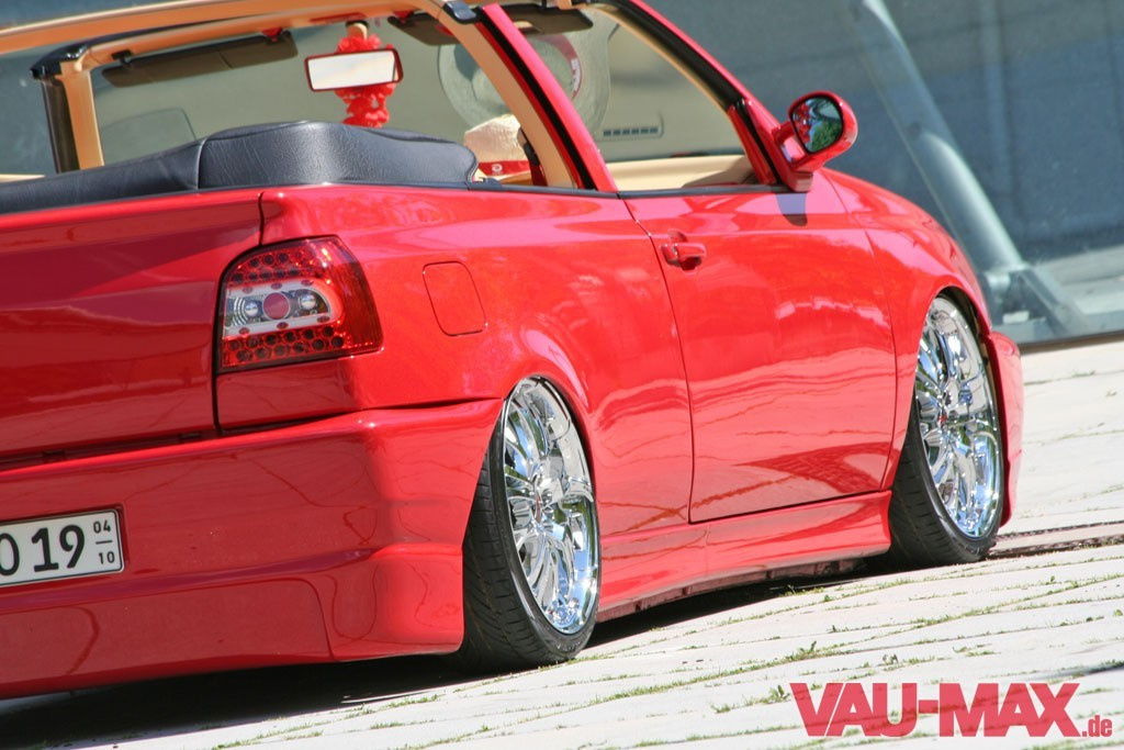 Rote Liebe rostet nicht - Golf 3 Cabrio Tuning: Dreier Cabrio mit Teilen  vom VR6 und 60 PS-Golf - Auto der Woche - VAU-MAX - Das kostenlose  Performance-Magazin