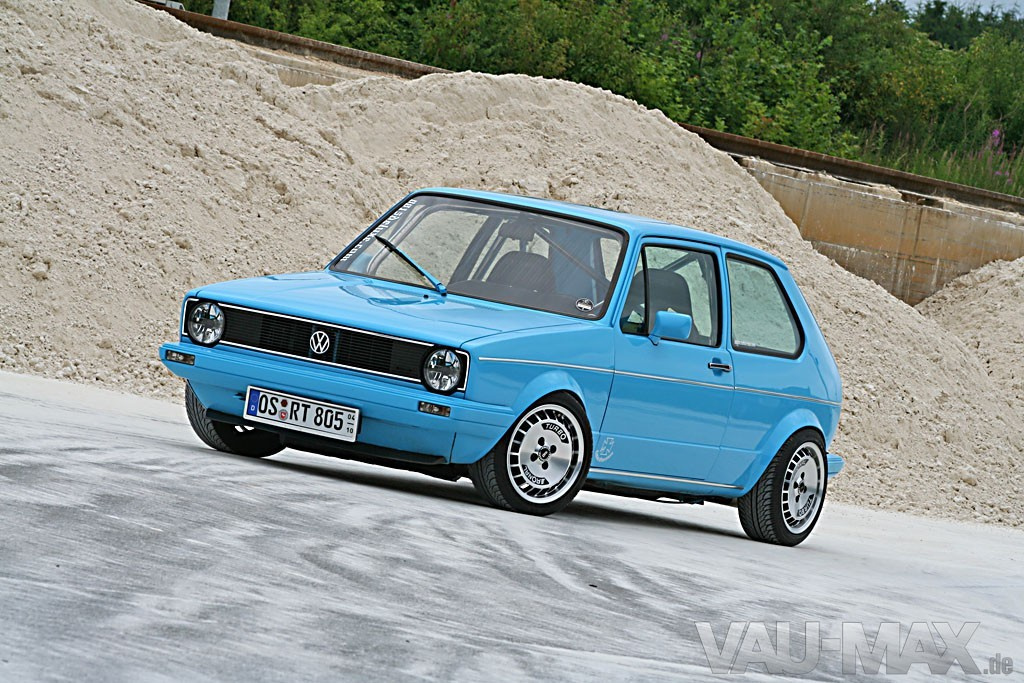 Der etwas andere Golf Plus! VW Golf 1 im GermanRaceStyle