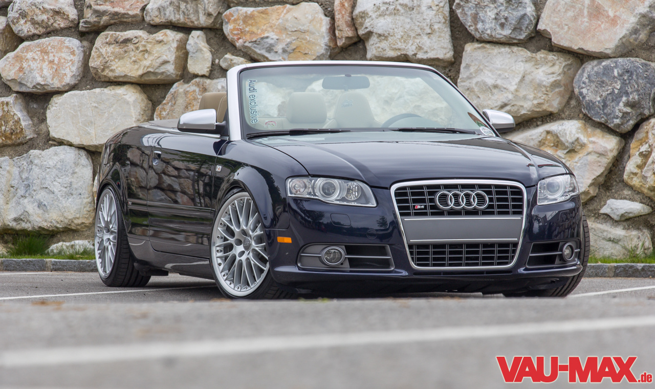 Nach Vier kommt Drei: Hello sunshine! Audi A4 Cabrio als zeitloser Cruiser  - Tuning - VAU-MAX - Das kostenlose Performance-Magazin