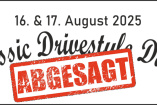 ABSAGT: Classic Drivestyle Days | Samstag, 16. August 2025