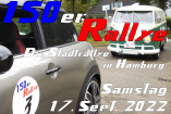 150er Rallye - die Stadtrallye in Hamburg | Samstag, 17. September 2022
