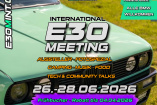 E30 MEETING INTERNATIONAL - 26.-28.06.2026 - Werratal - E30MINT | Freitag, 26. Juni 2026