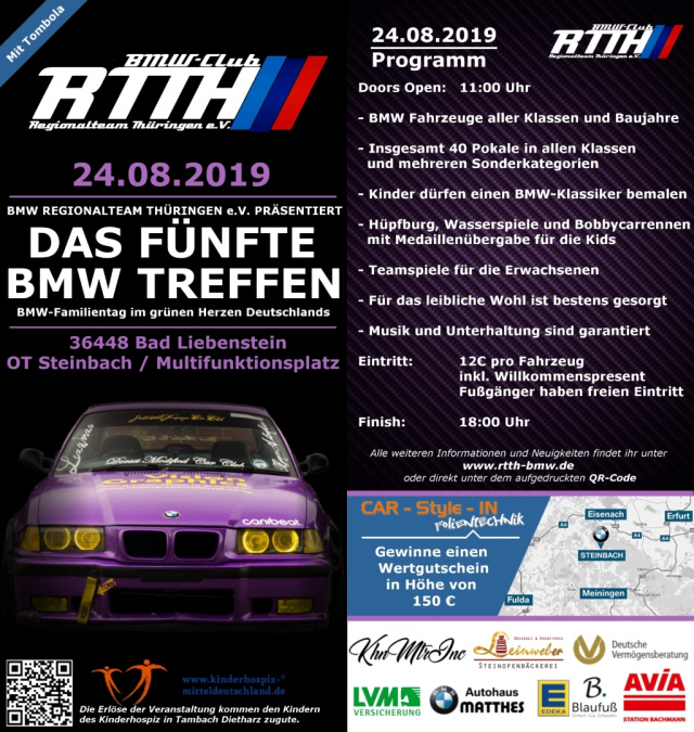 5. Treffen des BMW-Club Regionalteam Thüringen e.V.