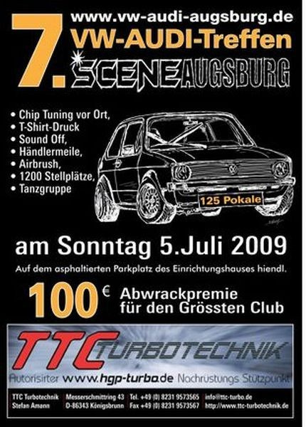 7. Club Treffen der VW-Audi-Scene-Augsburg