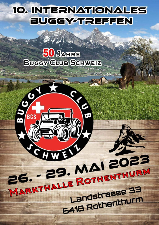 10. Internationales Pfingsttreffen vom Buggy Club Schweiz