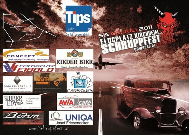 SCHRUPPFEST am Flugplatz Kirchheim OÖ 02 Juli