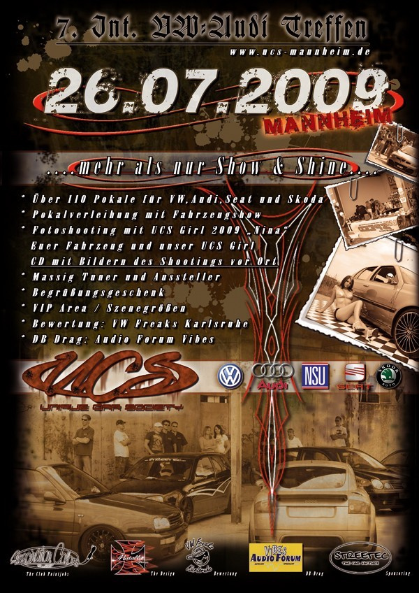 7. VW Audi Treffen der UCS Mannheim