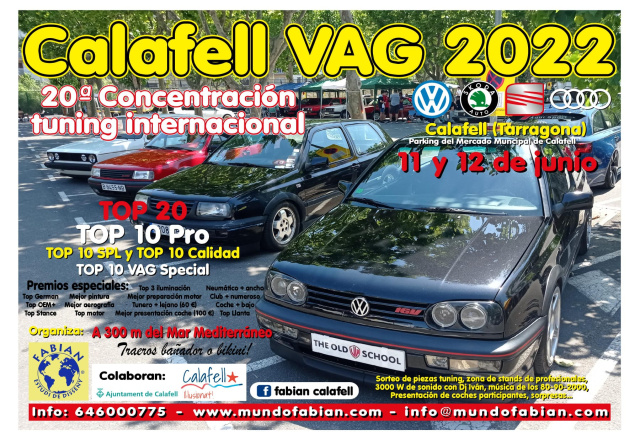 20. VAG Tuning Treffen Calafell 2022