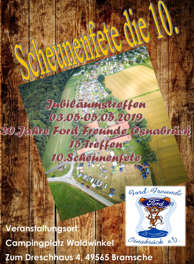 Scheunenfete 2019 - Ford Freunde Osnabrück