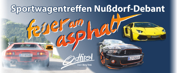 Sportwagentreffen „Feuer am Asphalt“