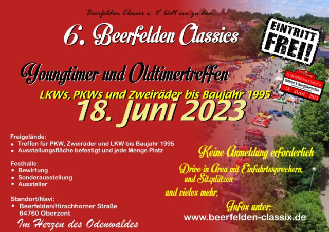 6. Beerfelden Classics - Young.-Oldtimertreffen