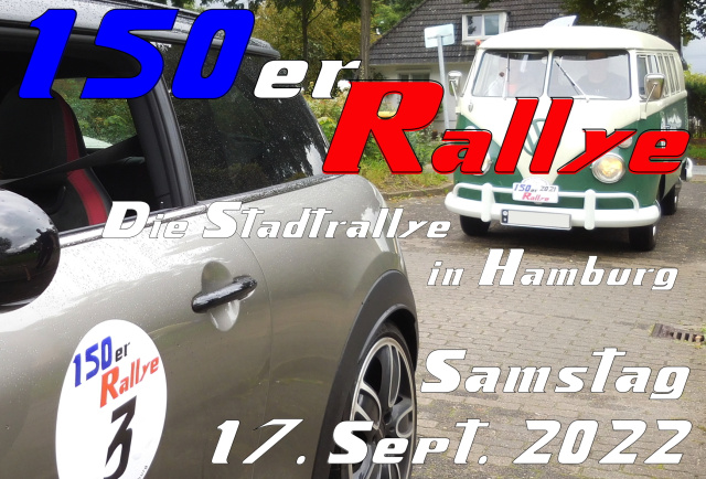 150er Rallye - die Stadtrallye in Hamburg