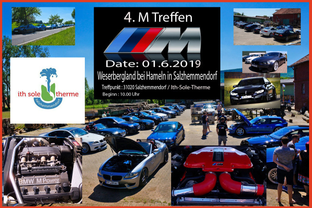 4. BMW M-Treffen im Weserbergland Hameln/Pyrmont 1.6.2019