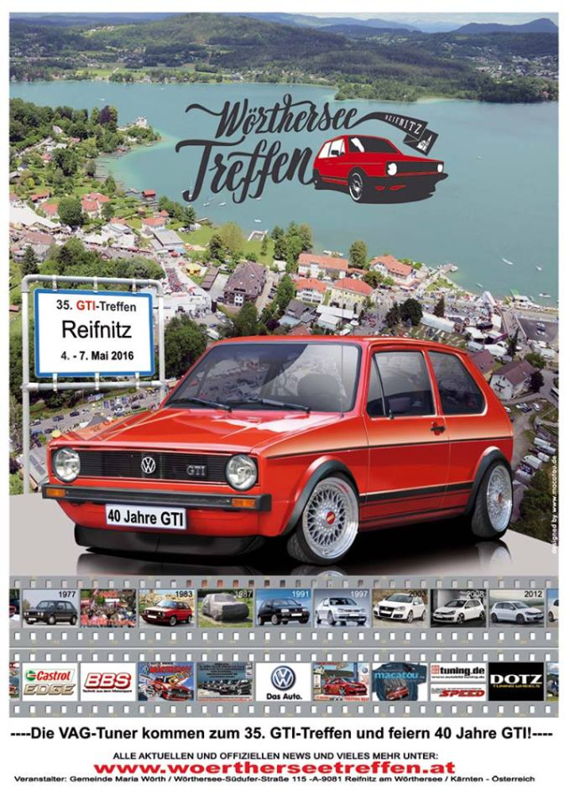 35. Golf GTI Treffen am Wörthersee 2016