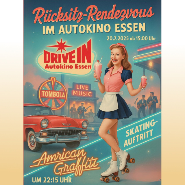 Rücksitz-Rendezvous im Autokino Essen