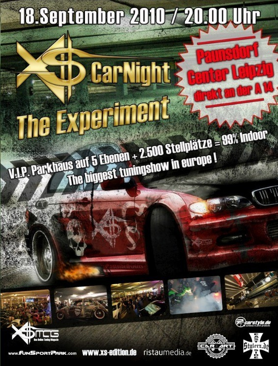 XS CarNight 2010 in Leipzig - The Experiment Show