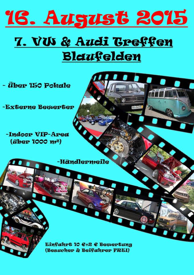 7.VW und Audi Treffen Blaufelden