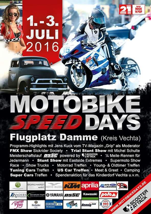 Motobike speed Days