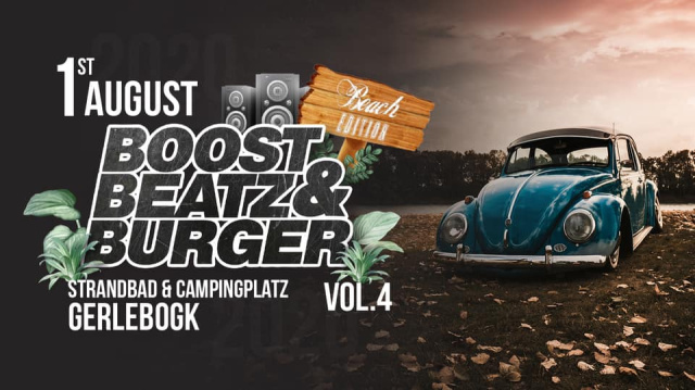 Boost Beatz & Burger vol. 4 beach Edition
