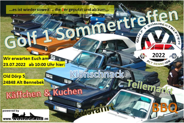 Golf 1 Sommertreffen