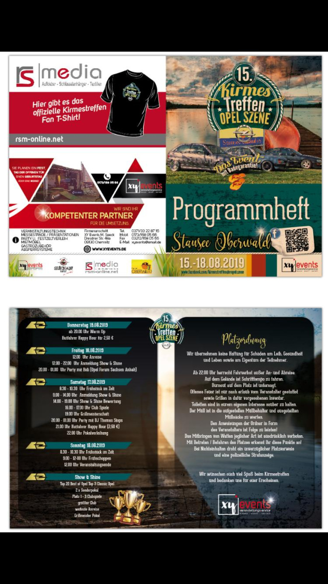 15. Kirmestreffen der Opelszene