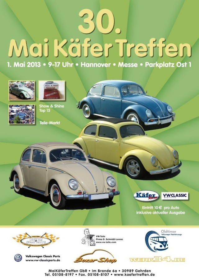 30. Käfertreffen Hannover 2013 (Maikäfer-Treffen)