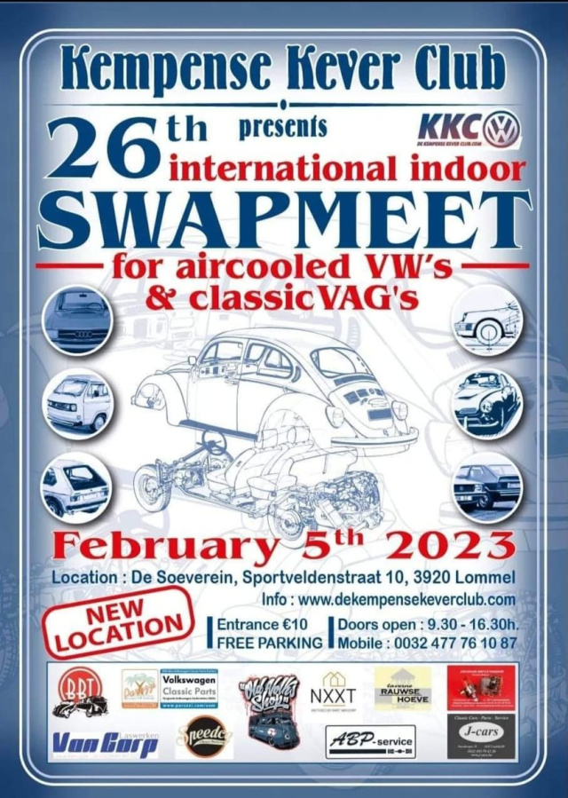 26. Indoor Swap Meet des Kempense Kever Klub