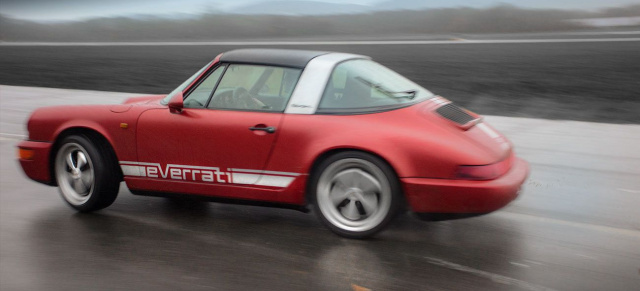Porsche 911 Targa Everrati: Ein besonderer Everrati 911 Targa zum 911er Jubiläum: Elektrisierend oder Stromschlag?