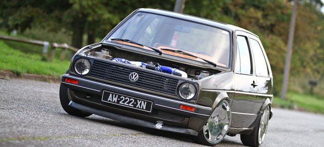 Golf United  Hardcore Zweier 1.8 G60 Turbo : Hier wächst zusammen, was nie zusammen gehörte