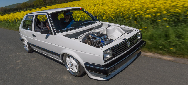 16V Turbo mit Audi V8-Kopf im 1991er Golf 2: Eisenschuster, bleib bei Deinen Leisten