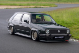 Bodykit wie vom anderen Stern und Airride im VW Golf 2: Ein Klassiker im neuen Glanz