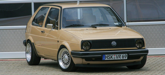 Neuer Glanz für Omas alten Golf 2: Retro-Look und VR6-Power im Golf 2