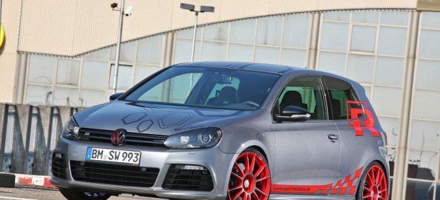 Golf R Tuning: Scharf gemachter Golf 6 R mit 330 PS: Mehr als nur Felgentuning für den Golf R von Sport-Wheels