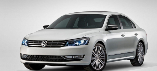 VW Passat Performance Concept 2013: Volkswagen zeigt in Detroit US-Passat in einer 250 PS-Version