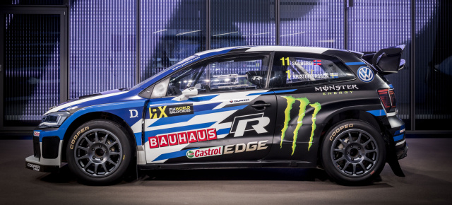 Polo R mit 570 PS für die WRX: Der neue Mega-Polo R für die Rallyecross-Weltmeisterschaft!