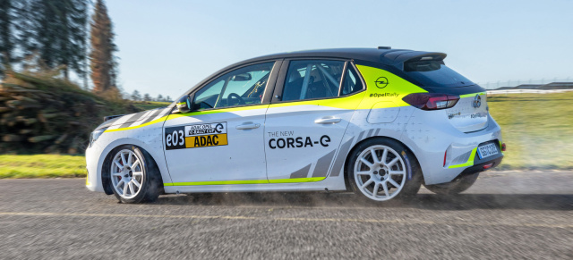 Der neue Opel Corsa-e Rally: Ready to race - Rallyesport mit Elektroantrieb