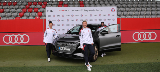 Damen des FC Bayern München spielen mit Audi: Audi neuer Partner des Frauenfußball