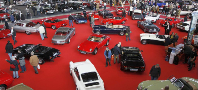 12.-14.3.: 10. RetroClassics Stuttgart: Rekord bei der Oldtimermesse